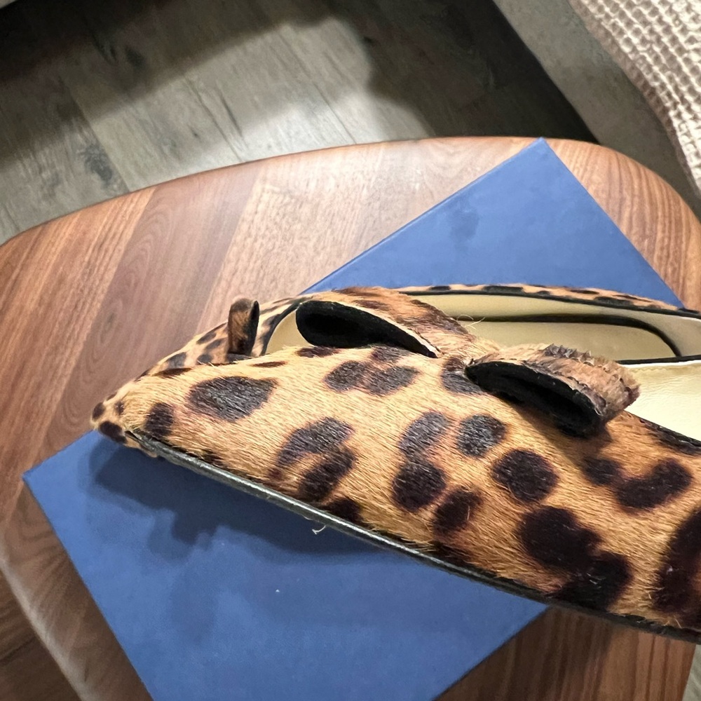 Sarah Flint Natalie Flat in Chocolate Leopard print - Picture 3 of 8